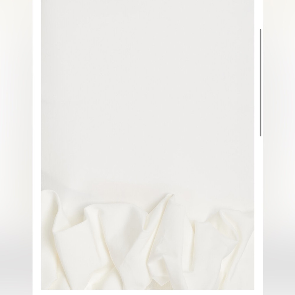 SOLD OUT Maygel Coronel White Ruffled Mini Dress - Picture 5 of 5